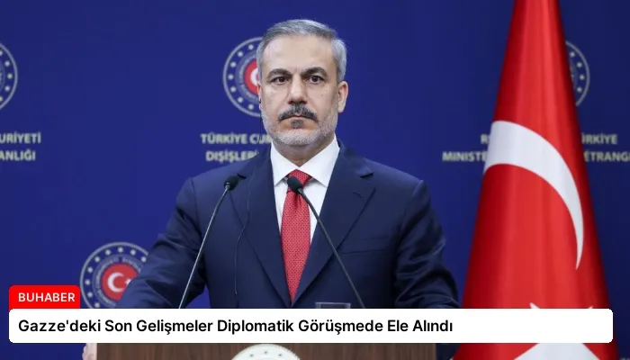 Gazze’deki Son Gelişmeler Diplomatik Görüşmede Ele Alındı