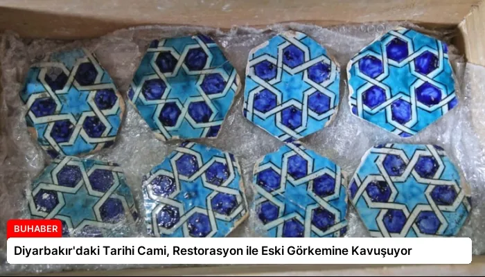Diyarbakır’daki Tarihi Cami, Restorasyon ile Eski Görkemine Kavuşuyor