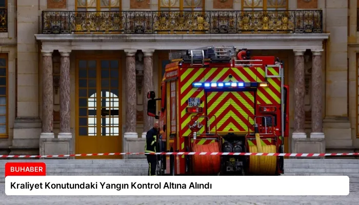 Kraliyet Konutundaki Yangın Kontrol Altına Alındı