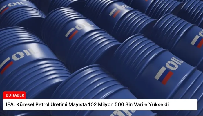 IEA: Küresel Petrol Üretimi Mayısta 102 Milyon 500 Bin Varile Yükseldi