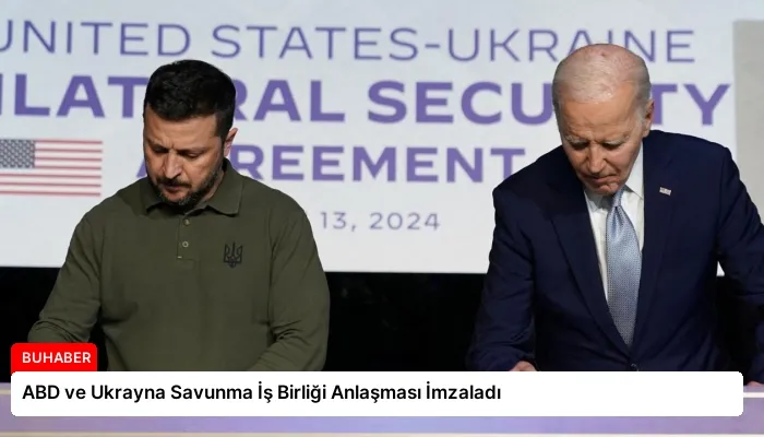ABD ve Ukrayna Savunma İş Birliği Anlaşması İmzaladı