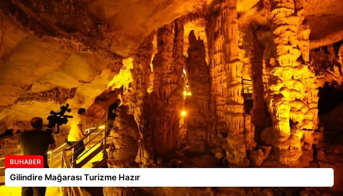 Gilindire Mağarası Turizme Hazır