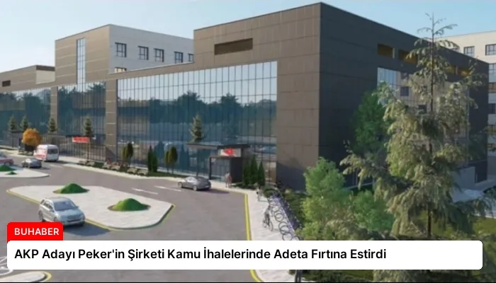 AKP Adayı Peker’in Şirketi Kamu İhalelerinde Adeta Fırtına Estirdi