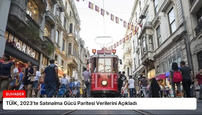 TÜİK, 2023’te Satınalma Gücü Paritesi Verilerini Açıkladı