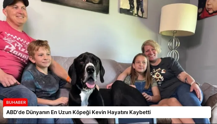 ABD’de Dünyanın En Uzun Köpeği Kevin Hayatını Kaybetti