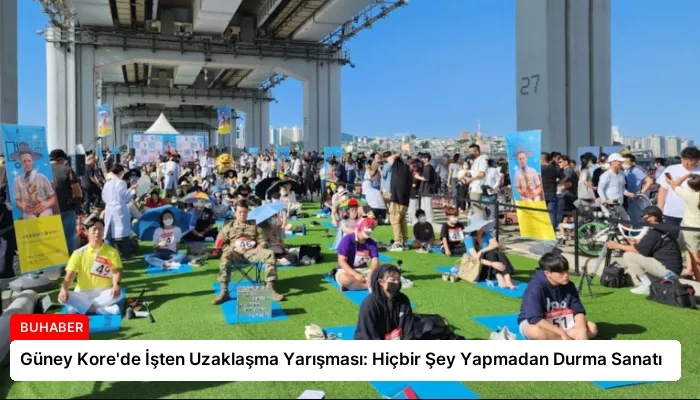 Güney Kore’de İşten Uzaklaşma Yarışması: Hiçbir Şey Yapmadan Durma Sanatı
