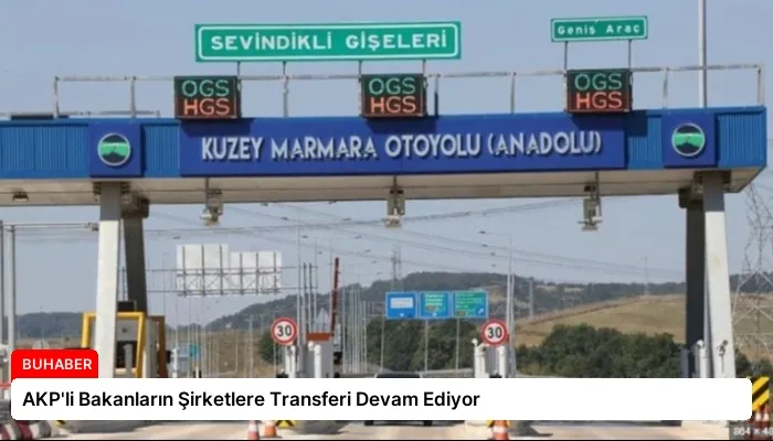 AKP’li Bakanların Şirketlere Transferi Devam Ediyor