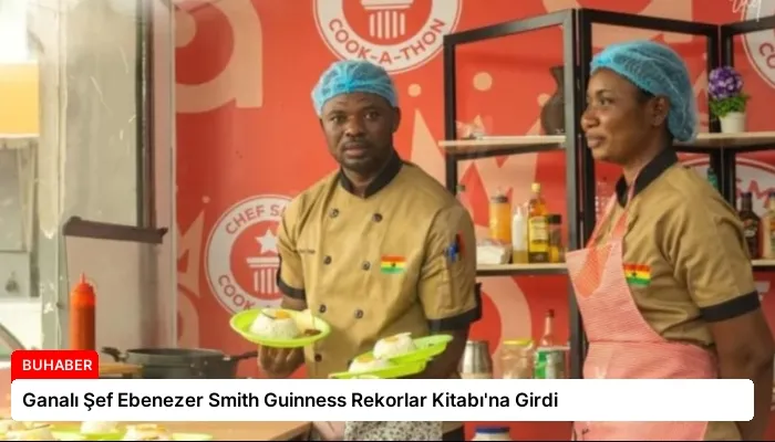 Ganalı Şef Ebenezer Smith Guinness Rekorlar Kitabı’na Girdi