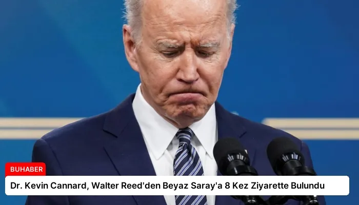 Dr. Kevin Cannard, Walter Reed’den Beyaz Saray’a 8 Kez Ziyarette Bulundu