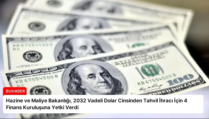 Hazine ve Maliye Bakanlığı, 2032 Vadeli Dolar Cinsinden Tahvil İhracı İçin 4 Finans Kuruluşuna Yetki Verdi