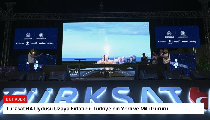 Türksat 6A Uydusu Uzaya Fırlatıldı: Türkiye’nin Yerli ve Milli Gururu