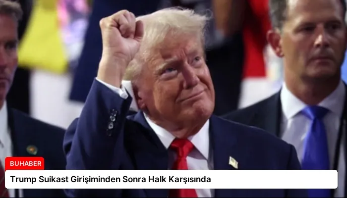 Trump Suikast Girişiminden Sonra Halk Karşısında