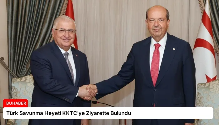 Türk Savunma Heyeti KKTC’ye Ziyarette Bulundu