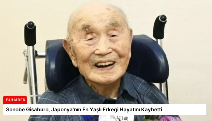 Sonobe Gisaburo, Japonya’nın En Yaşlı Erkeği Hayatını Kaybetti