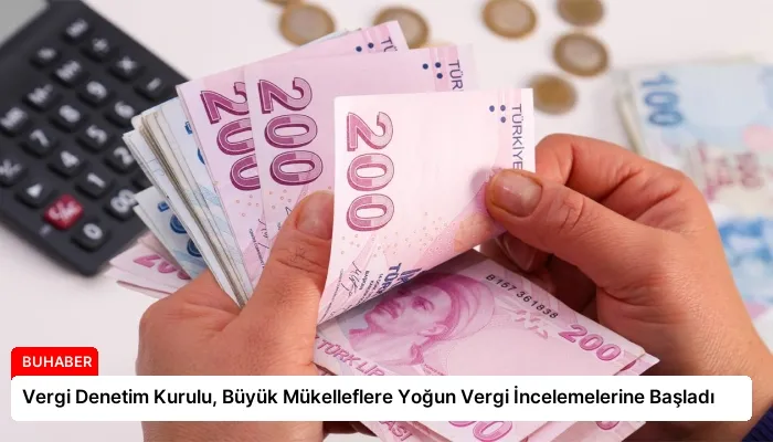 Vergi Denetim Kurulu, Büyük Mükelleflere Yoğun Vergi İncelemelerine Başladı