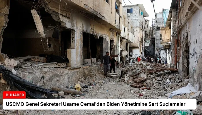 USCMO Genel Sekreteri Usame Cemal’den Biden Yönetimine Sert Suçlamalar