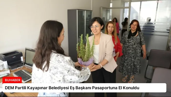 DEM Partili Kayapınar Belediyesi Eş Başkanı Pasaportuna El Konuldu