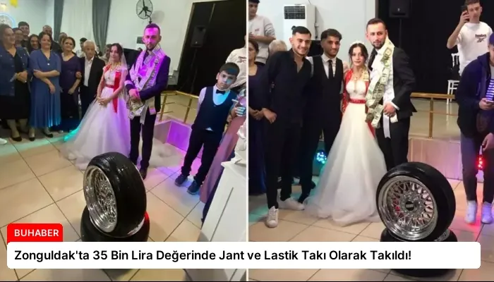 Zonguldak’ta 35 Bin Lira Değerinde Jant ve Lastik Takı Olarak Takıldı!