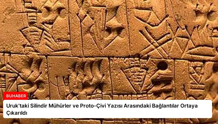 Uruk’taki Silindir Mühürler ve Proto-Çivi Yazısı Arasındaki Bağlantılar Ortaya Çıkarıldı