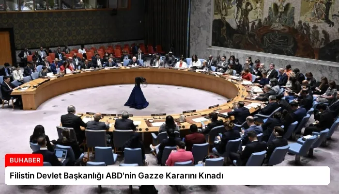 Filistin Devlet Başkanlığı ABD’nin Gazze Kararını Kınadı