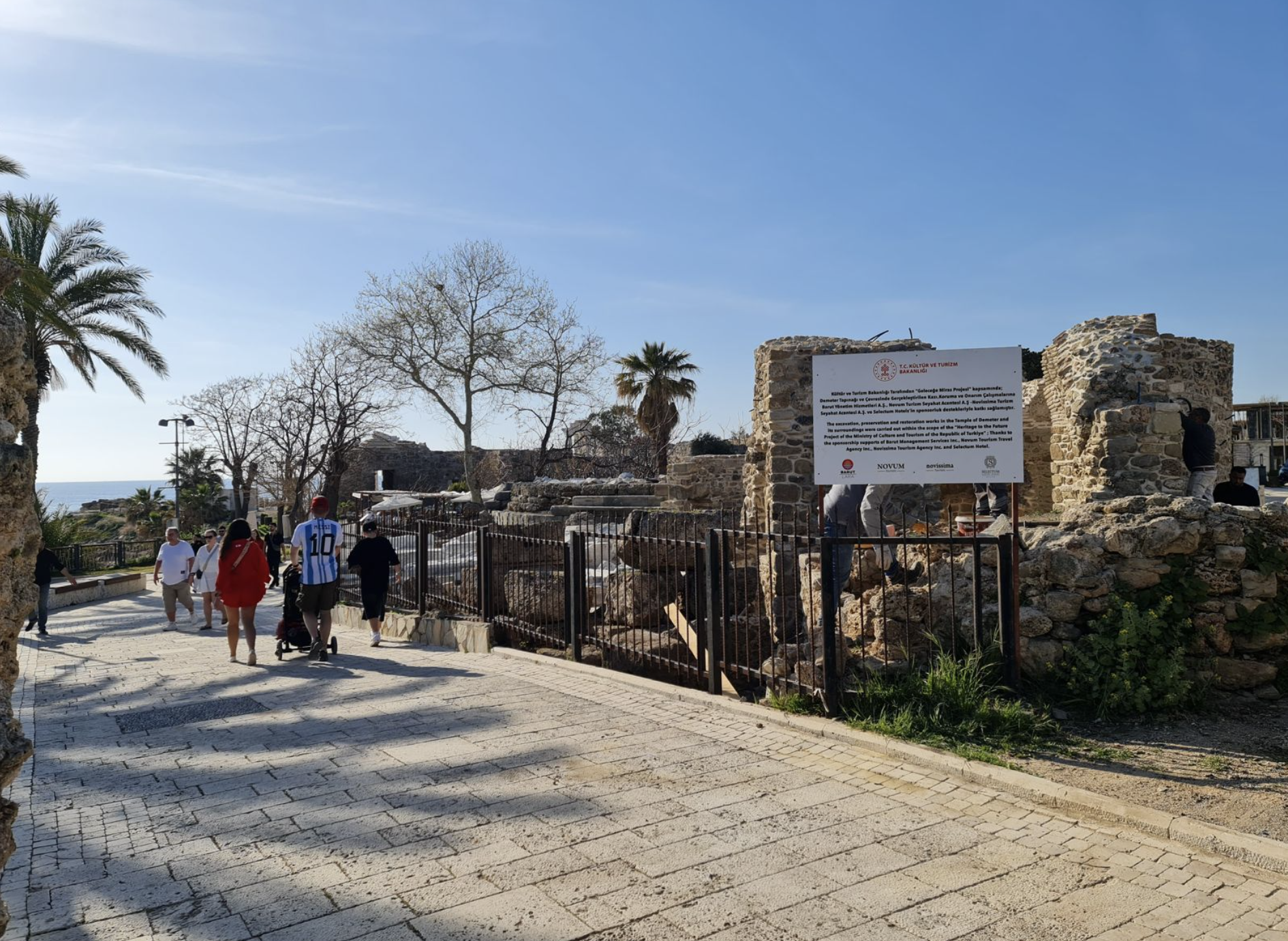 Side Liman Kutsal Alanı Hamam Yapısının Kazı ve Onarımı Selectum Hotels&Resorts’un da Katkılarıyla Tamamlandı