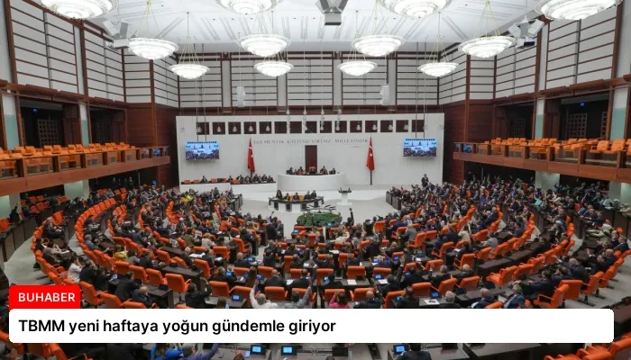 TBMM yeni haftaya yoğun gündemle giriyor