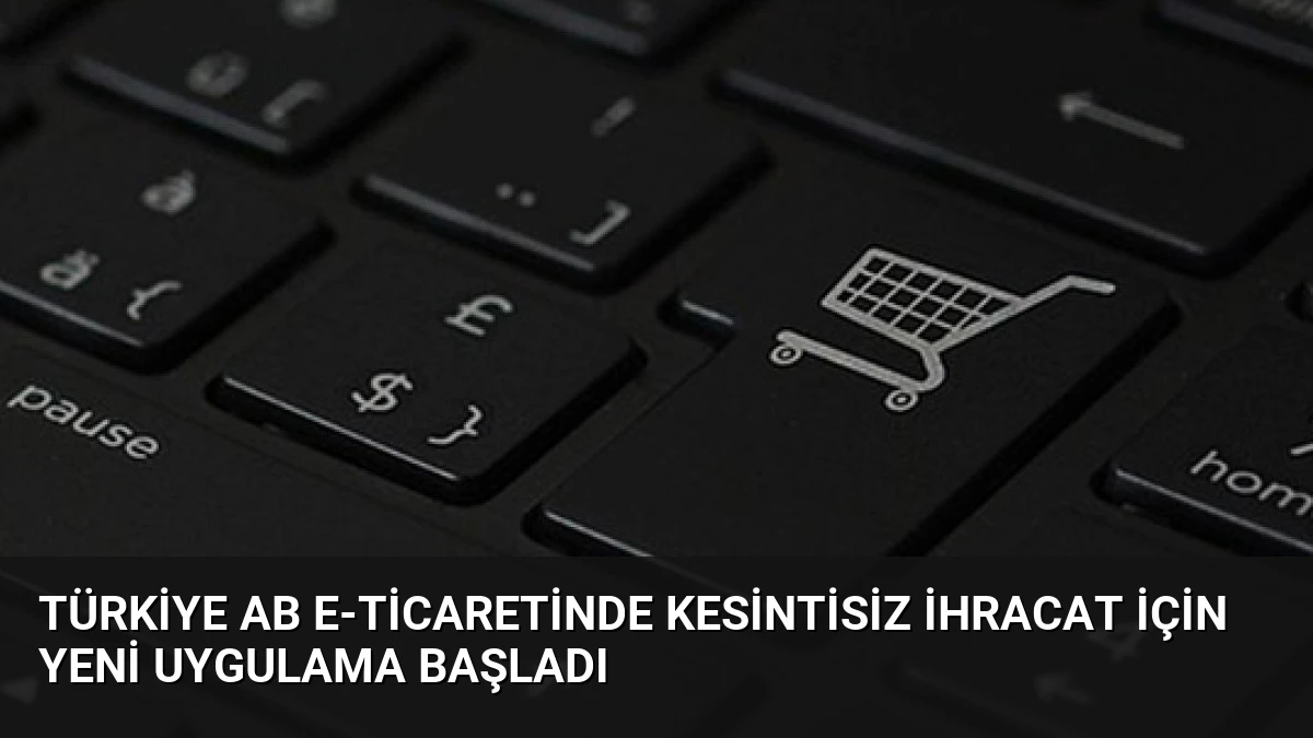 Türkiye AB E-ticaretinde Kesintisiz İhracat İçin Yeni Uygulama Başladı
