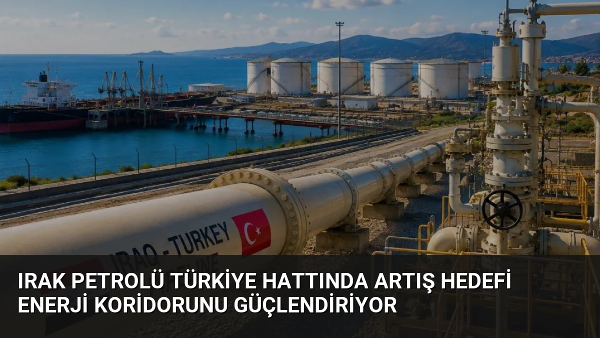 Irak Petrolü Türkiye Hattında Artış Hedefi Enerji Koridorunu Güçlendiriyor