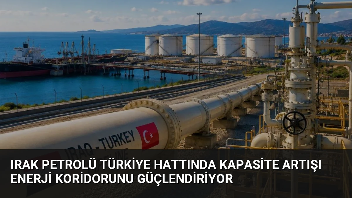 Irak Petrolü Türkiye Hattında Kapasite Artışı Enerji Koridorunu Güçlendiriyor