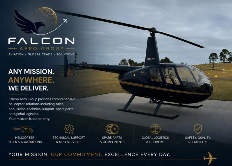 Falcon Aero Group, Küresel Havacılık Tedarik Zincirinde Türkiye’den Dünyaya Açılıyor