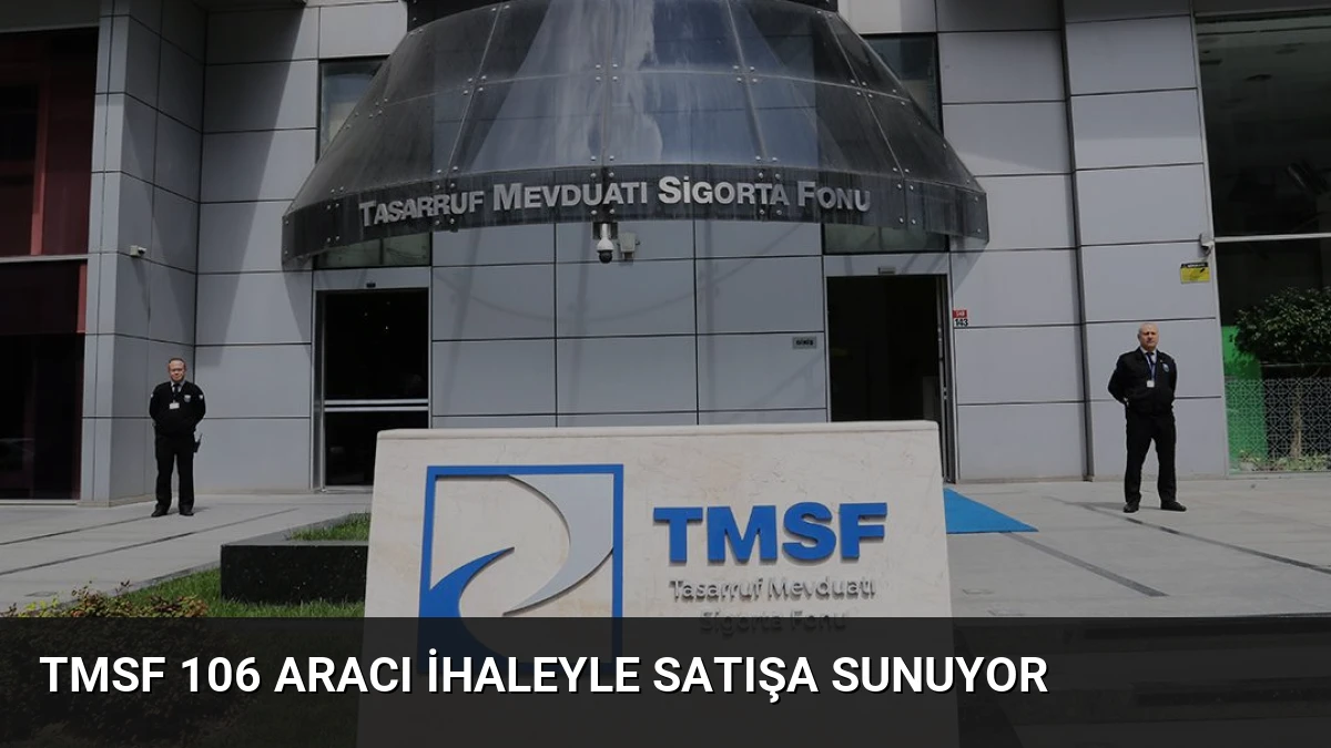 TMSF 106 Aracı İhaleyle Satışa Sunuyor