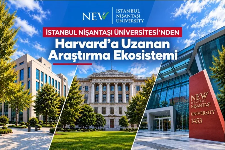İstanbul Nişantaşı Üniversitesi’nden Harvard Bağlantılı Yeni Araştırma Ekosistemi