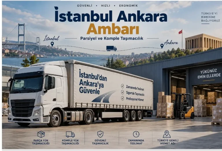 İstanbul Ankara Ambarı ile Güvenli ve Planlı Taşımacılık
