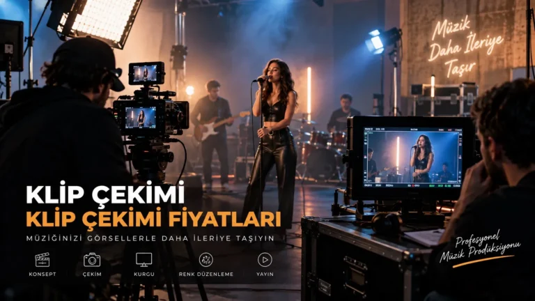 Klip Çekimi ve Klip Çekimi Fiyatları 2026: Profesyonel Müzik Klibi Nasıl Hazırlanır?
