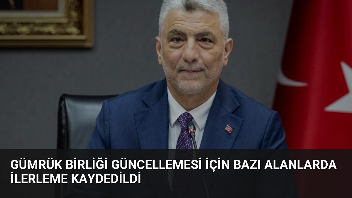 Gümrük Birliği Güncellemesi İçin Bazı Alanlarda İlerleme Kaydedildi